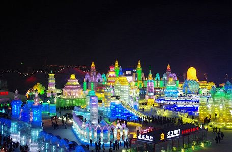 zd1627772348f52ea17a8f654c08825b7 世界最大規模の氷雪パーク「長春氷雪大世界」がオープン　吉林省