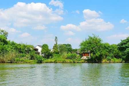 z43bbeda5a1b7c7b55d1a6bb3ad8565d3 西渓に広がる「秋芦飛雪」の風景　浙江省杭州市