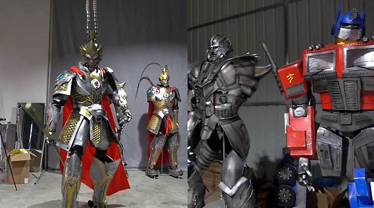 zbb874ec62ee5a77da03c3d33bce3548a 陝西省の若者がメカを製作、孫悟空が現実的なものに？！