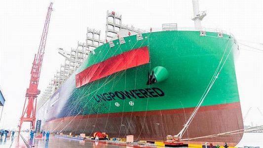 中国建造のエコ型メガコンテナ船引き渡しへ 上海 z67b4673b55959815ae7693dba0401635 中国建造のエコ型メガコンテナ船引き渡しへ 上海