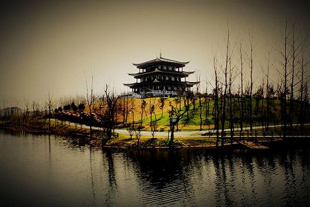 z5f9f201cfa2f9dc314ebea69301c2d1c 中国の南北地理境界線を行く　1秒で南から北へ