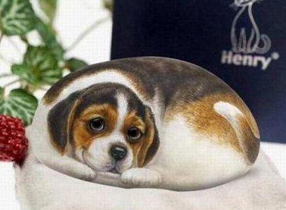 zd7a1998b9e98aad2810f3c3683a98b88 立体的なイラストでユニークなストーンアート　甘粛省