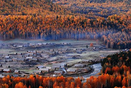 z958146da92f862340862c3cc4a76934f ファンタジックな降雪後の新疆維吾爾自治区幻想的雪景色