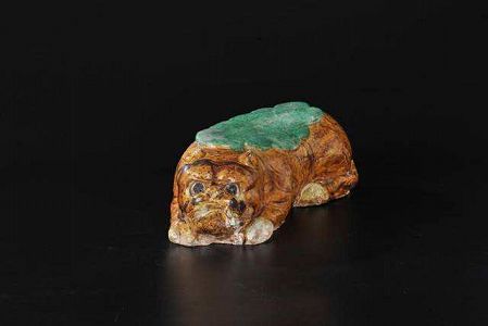 こんな虎見たことある?見ていると眠くなりそうな「三彩虎形枕」 zd2d98a154bd6ce08627eb95ae662e983 こんな虎見たことある?見ていると眠くなりそうな「三彩虎形枕」