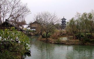 z9c403b9f485064da 杭州の西渓湿地で梅を見ながら「曲水の宴」　浙江省