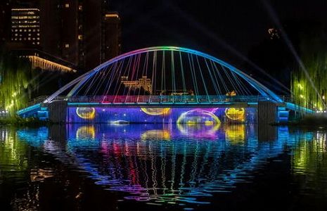 za50fb37c3ff3c6ce 亮馬河の遊覧船が2024年春の運航をスタート　北京市