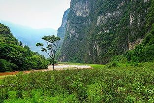 z0c0f21405630926b エレベーターとロープウェイで登校する大峡谷の子供たち　雲南省